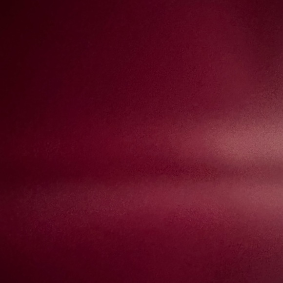 Burgundy Coach crossbody bag. Button open. Long shoulder strap. Leather. - Picture 2 of 6